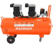 Компрессор Patriot поршневой безмасляный WO 80-360, 360 л/мин, 8 бар, 2200 Вт, 80 л, быстросъем и "е
