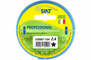Леска SIAT Professional 2,4*15 м (звезда) 556007