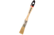Кисть плоская STAYER ″UNIVERSAL-EURO″, светлая натуральная щетина, деревянная ручка, 20мм