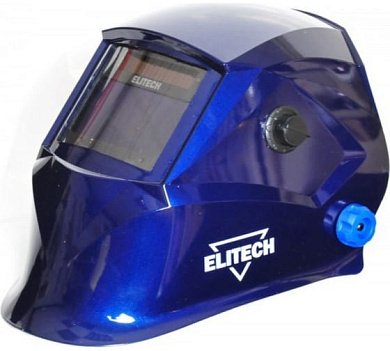 Маска сварщика ELITECH 710 (E0912.003.00) хамелеон синяя