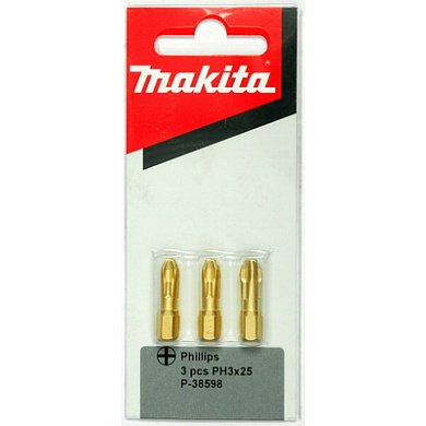 Насадка отверточная Makita PH3-25 мм "алмаз" P-38598
