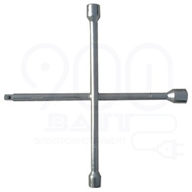 Ключ-крест баллонный, 17 х 19 х 21 х 22 мм, толщина 14 мм// СИБРТЕХ