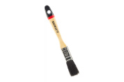 Кисть плоская STAYER ″UNIVERSAL-EURO″, чёрная натуральная щетина, деревянная ручка, 20мм