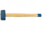 Кувалда, 6000 г, кованая головка, деревянная рукоятка (Труд)