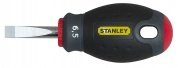 Отвертка укороченная Stanley FATMAX STUBBY прямой шлиц 6,5x30мм 0-65-404