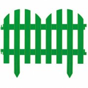 Забор декоративный &quot;Романтика&quot; 28 x 300 см, зеленый Россия Palisad