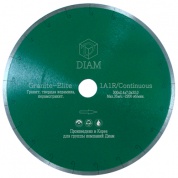 Диск алмазный DIAM 1A1R GRANITE-ELITE 250*25.4 мм сплошной