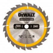 Пильный диск CONSTRUCTION (184х16 мм; 24 ATB) Dewalt DT1939