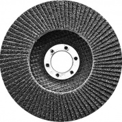 Круг лепестковый торцевой, конический, Р 40, 125 х 22,2 мм Сибртех