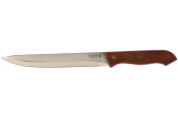 Нож LEGIONER "GERMANICA" нарезочный, тип "Solo" с деревянной ручкой, нерж лезвие 180мм