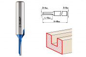 ЗУБР 4x13мм, хвостовик 8мм, фреза пазовая прямая