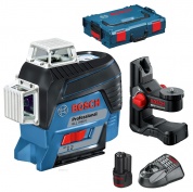 Лазерный нивелир Bosch GLL 3-80 C + ВM 1 + 12V + L-boxx 0.601.063.R02