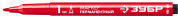 ЗУБР МП-100 красный, 1 мм заостренный перманентный маркер
