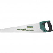 Ножовка "KraftMax" PLASTIC, быстр и точный рез, для подокон, пластик панелей и труб, 3/14 TPI, 500мм, KRAFTOOL