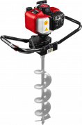 Мотобур (бензобур), d=60-150 мм, 43 см3, 1 оператор, ЗУБР