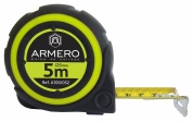 Рулетка ARMERO с автоблокировкой 5м*25мм A100/052