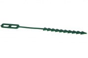 Крепление GRINDA для подвязки растений, регулируемое, тип - пластиковый хомут с фиксатором, 125мм, 1