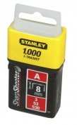 Скобы для степлера Stanley LIGHT DUTY тип "А" 8мм*1000шт 1-TRA205T