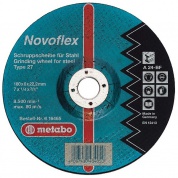 Диск абразивный Metabo Novoflex 230*22*3.0 металл 16452