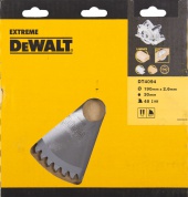 Диск пильный SERIES 40 по шпону, пластику (190х30 мм; 48 зубьев) DeWALT DT4094