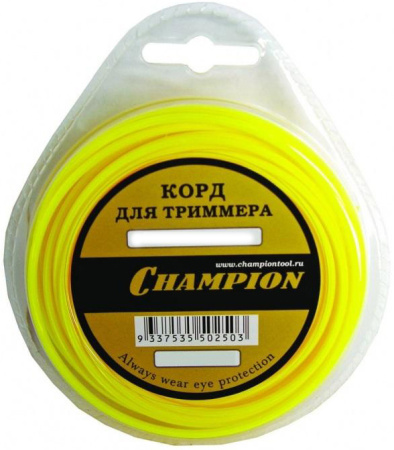 Корд триммерный Round 2,4мм*15м CHAMPION C5004