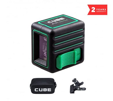 Построитель лазерных плоскостей (лазерный уровень) ADA Cube MINI Green Home Edition