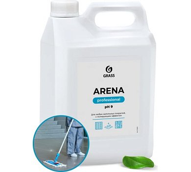 Средство для мытья полов с полирующим эффектом GRASS "ARENA" 5л 218005