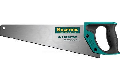 Ножовка (пила) "Alligator TOOLBOX 13" 350 мм, 13 TPI, специальный зуб, компактная, точный рез всех в