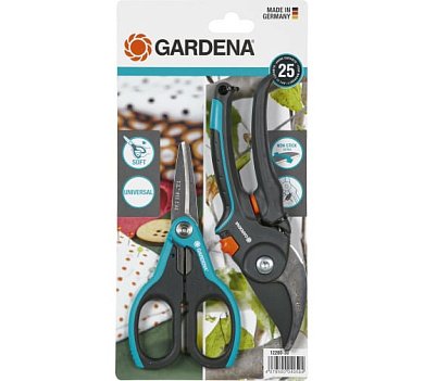 Секатор Gardena B/M + ножницы Шнип-Шнап 12200-20.000.00