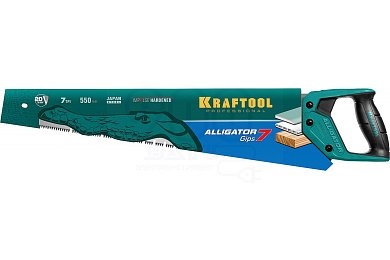 Ножовка для гипса ″Alligator GIPS 7″, 550 мм, 7 TPI специальный зуб, KRAFTOOL