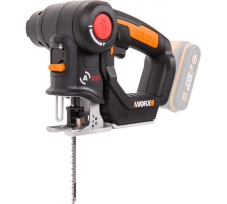 Лобзик аккумуляторный-сабельная пила WORX Axis WX550.9 20V без акк и з/у