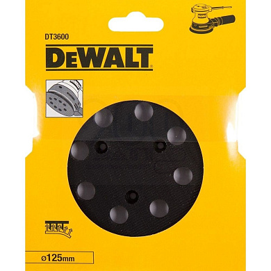 Подошва для D26453 (125 мм, 8 отв.) DEWALT DT 3600
