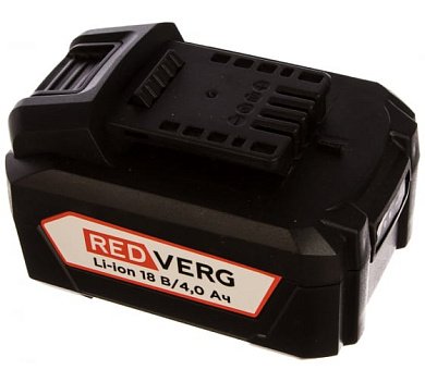Аккумулятор RedVerg Li-ion 18 V 4.0 А/ч
