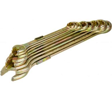 Набор комбинированных гаечных ключей 8 шт, 12 - 27 мм, STAYER