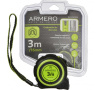 Рулетка ARMERO с двумя фиксаторами 3м*16мм A101/231