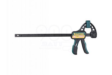 Струбцина "EcoKraft" ручная пистолетная, KRAFTOOL 32226-60, пластиковый корпус, 600/800мм, 150кгс