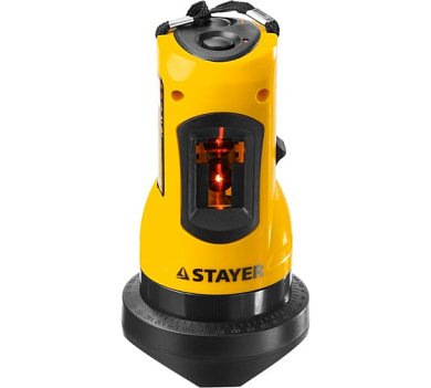 STAYER SLL-1 нивелир лазерный, 10м, точн. +/-0,5 мм/м, штатив, кейс