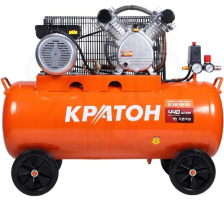 Компрессор с ременной передачей Кратон AC-440-100-BDV