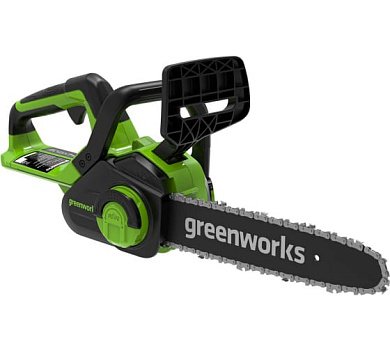 Пила цепная аккумуляторная GreenWorks G24CS25K2, 24V, 25см, c АКБ 2Ач и ЗУ