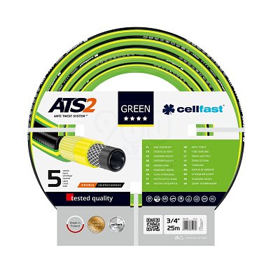 Садовый шланг Cellfast GREEN ATS2 (3/4&quot;; 25 м) 15-120