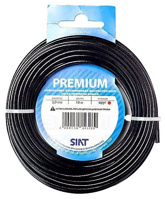 Леска SIAT Premium 3,0*10 м (алюминиум круг) 555014