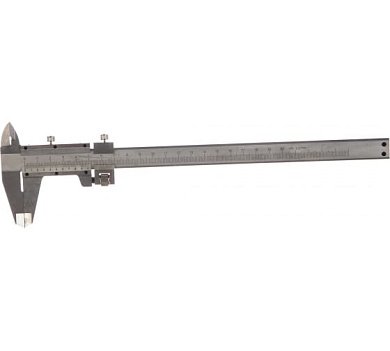 Штангенциркуль, 200 мм, цена деления 0,02 мм, металлический, с глубиномером// MATRIX
