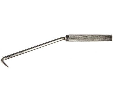 Крюк для вязки арматуры, 245 мм, оцинкованная рукоятка // СИБРТЕХ