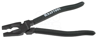 Плоскогубцы KRAFTOOL ″KarbMax″ комбинированные, с твердосплавными вставками, покрытие оксидированное