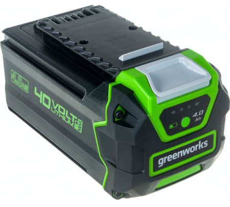 Аккумуляторная батарея GREENWORKS G40B4 40 V, 4,0 A*h 2927007