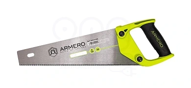 Ножовка ARMERO по дереву 400мм, мелкий зуб A534/400