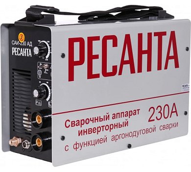 Сварочный аппарат инверторный САИ-230-АД (аргонодуговой) Ресанта