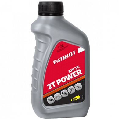 Масло Patriot Garden Power Active 2T 2-х тактное минеральное 0,6 литра