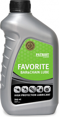 Масло Patriot Garden Favorite Bar&Chain Lube для смазки цепи 1 литр