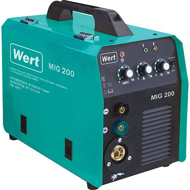 Инверторный полуавтомат Wert MIG 200